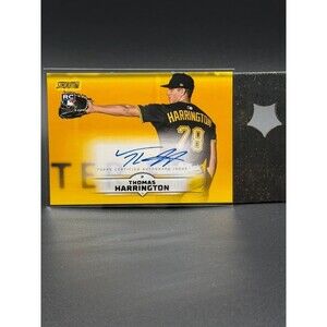 2025 Topps Stadium Club Thomas Harrington Rookie Autograph RC Pirates